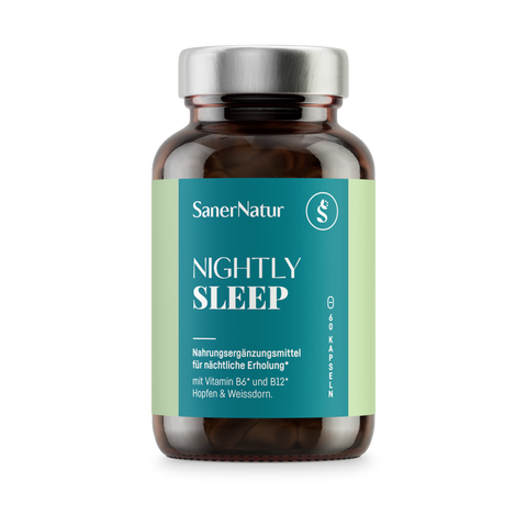 SanerNatur Nightly Sleep Kapseln vegan 60 Stück